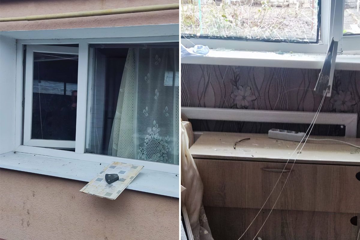 Ворог влучив у цивільні об'єкти: ТРЦ, приватний будинок, пологовий