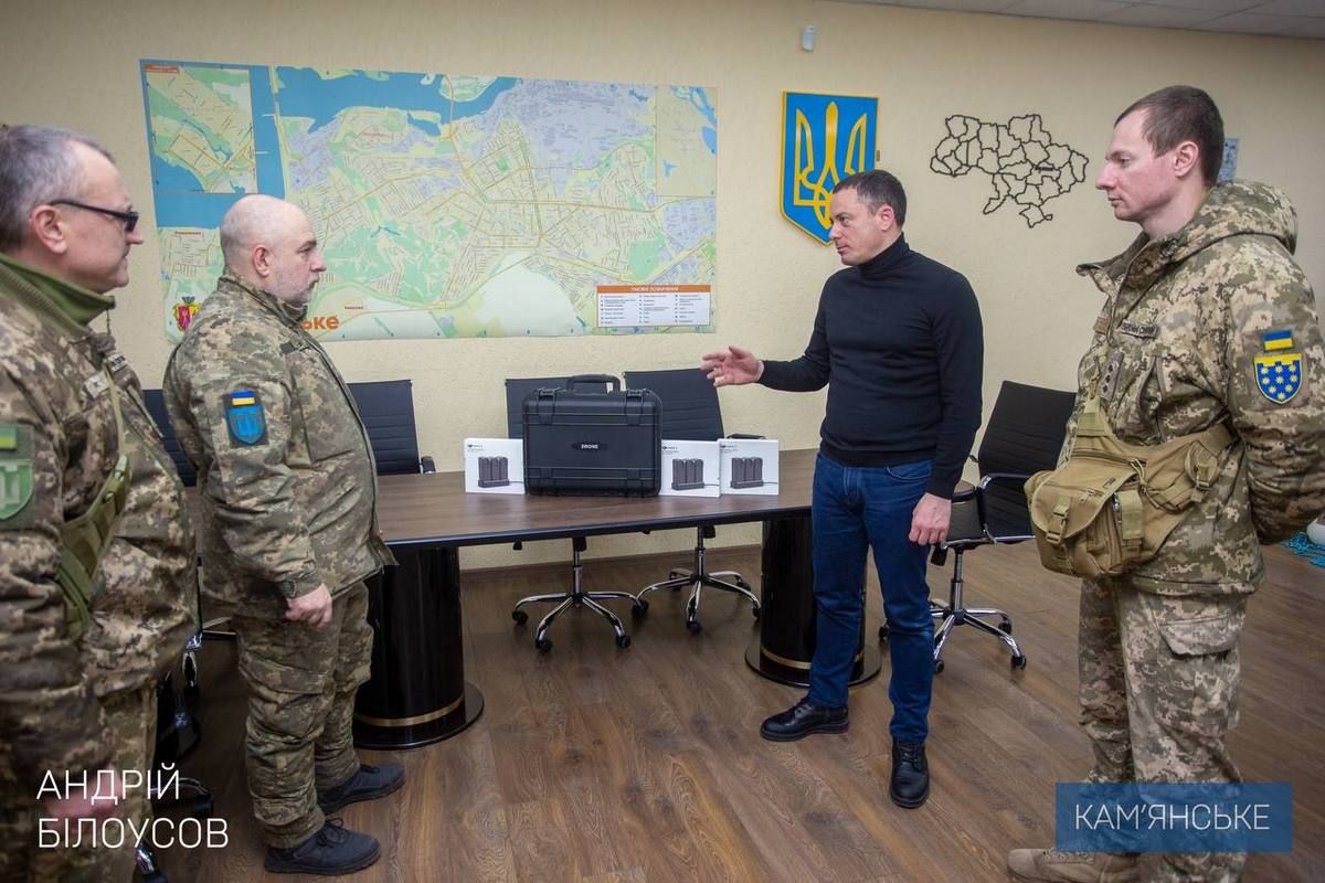 Оборудование отдельного военного подразделения ТрО Каменского района