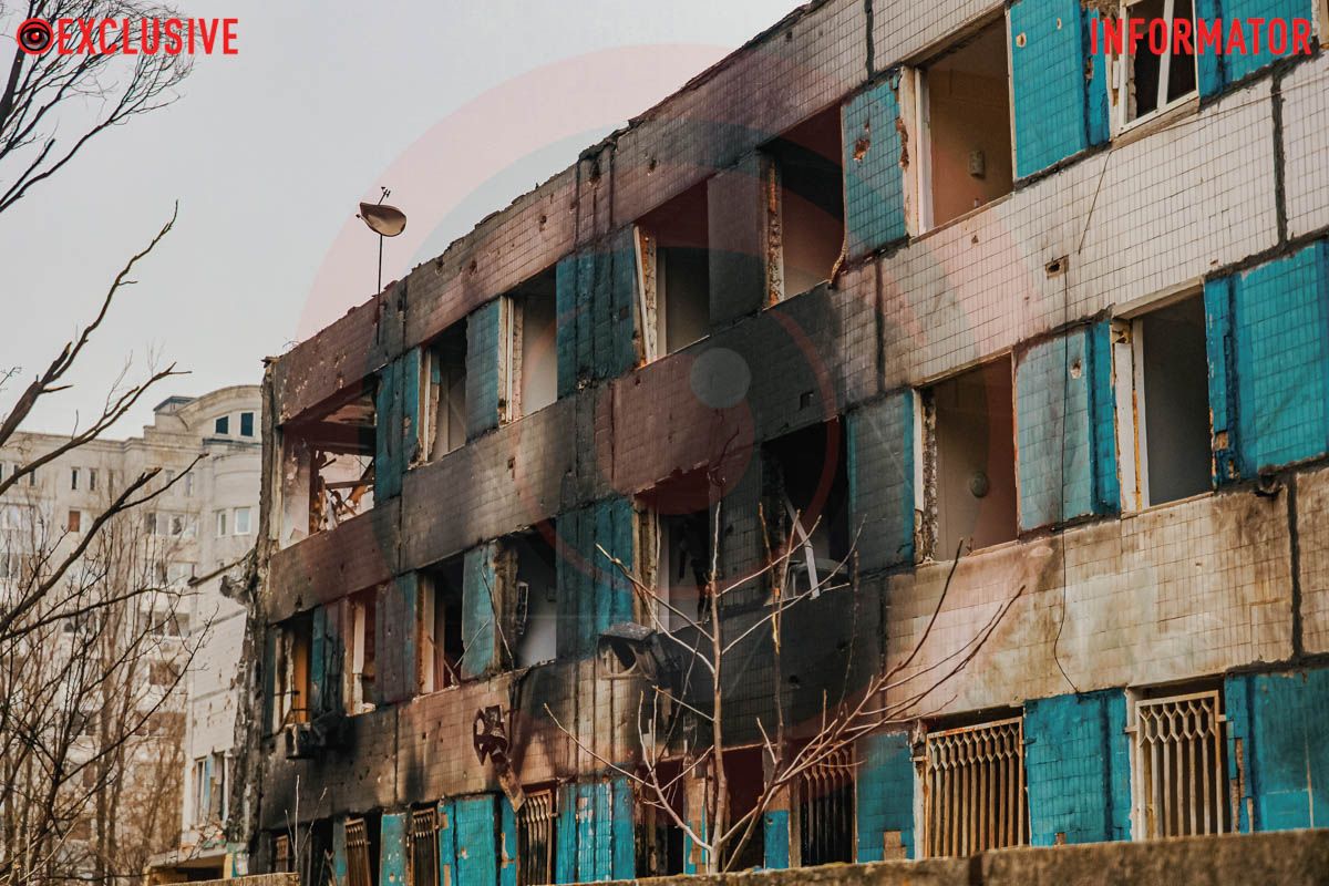 Вот такие последствия атаки