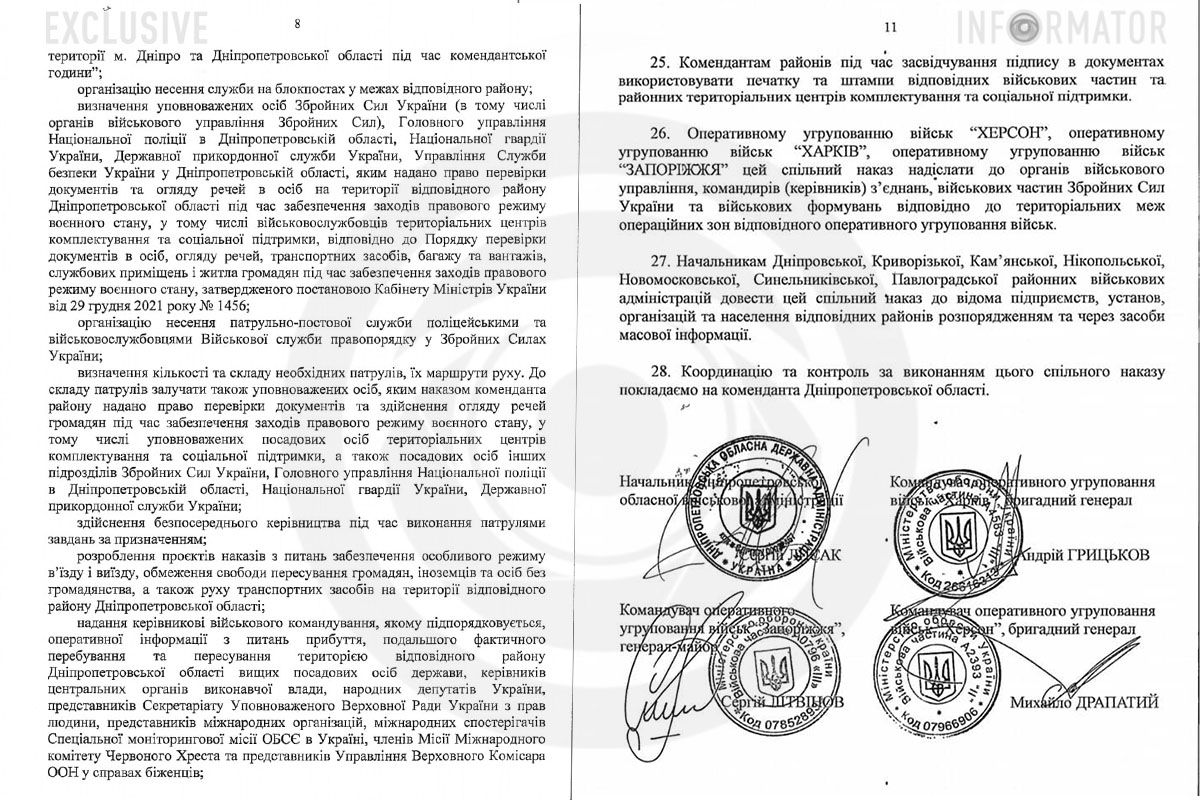 Образованные комендатуры и коменданты Образованные комендатуры и коменданты