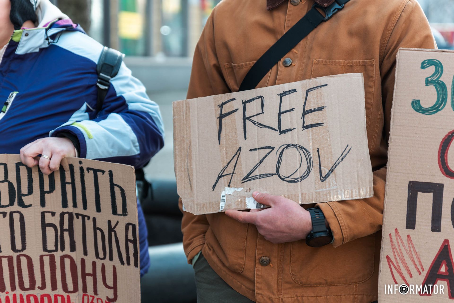 Акція на підтримку військовополонених «Азовсталі» Акція на підтримку військовополонених «Азовсталі»