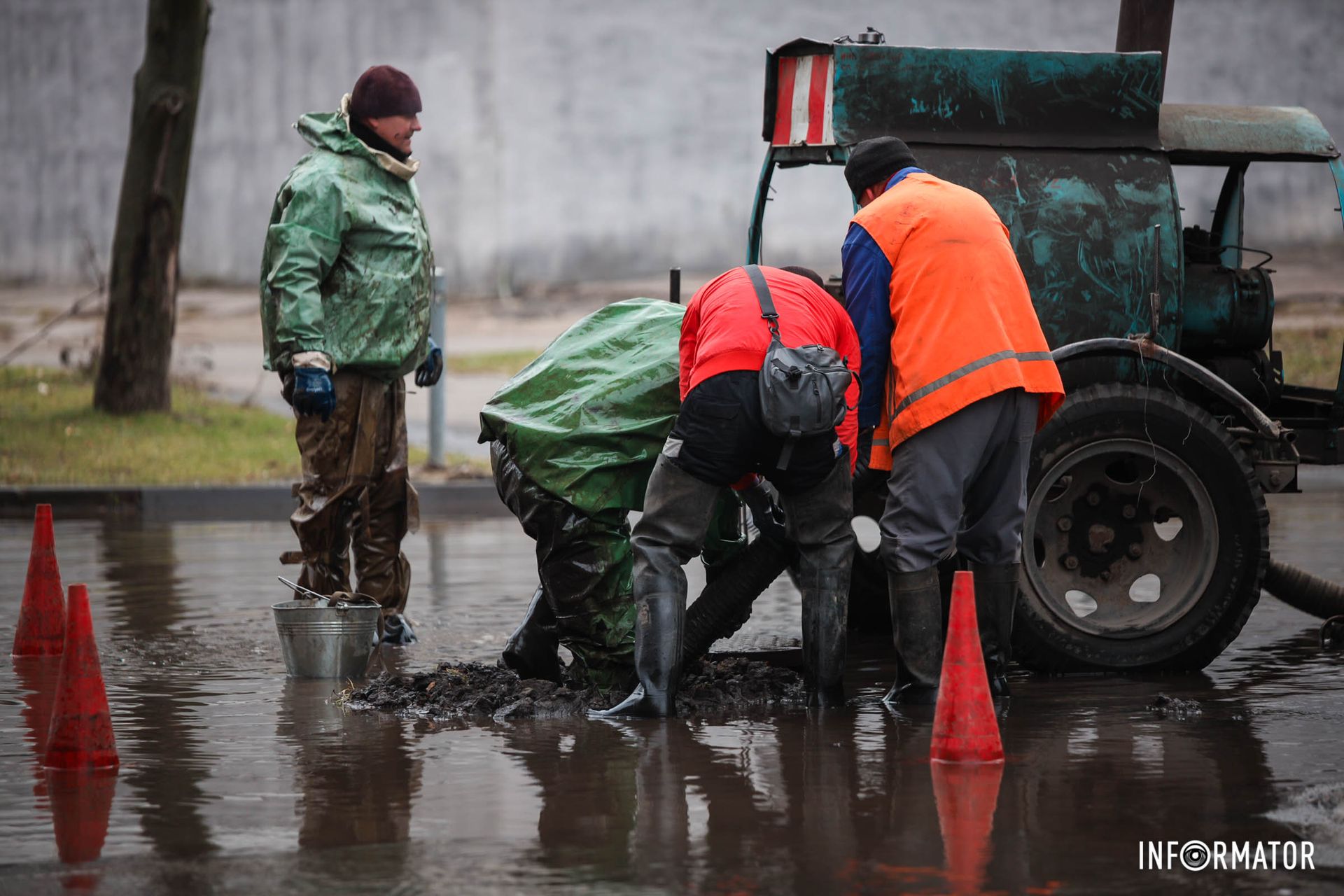 Частину води відкачали