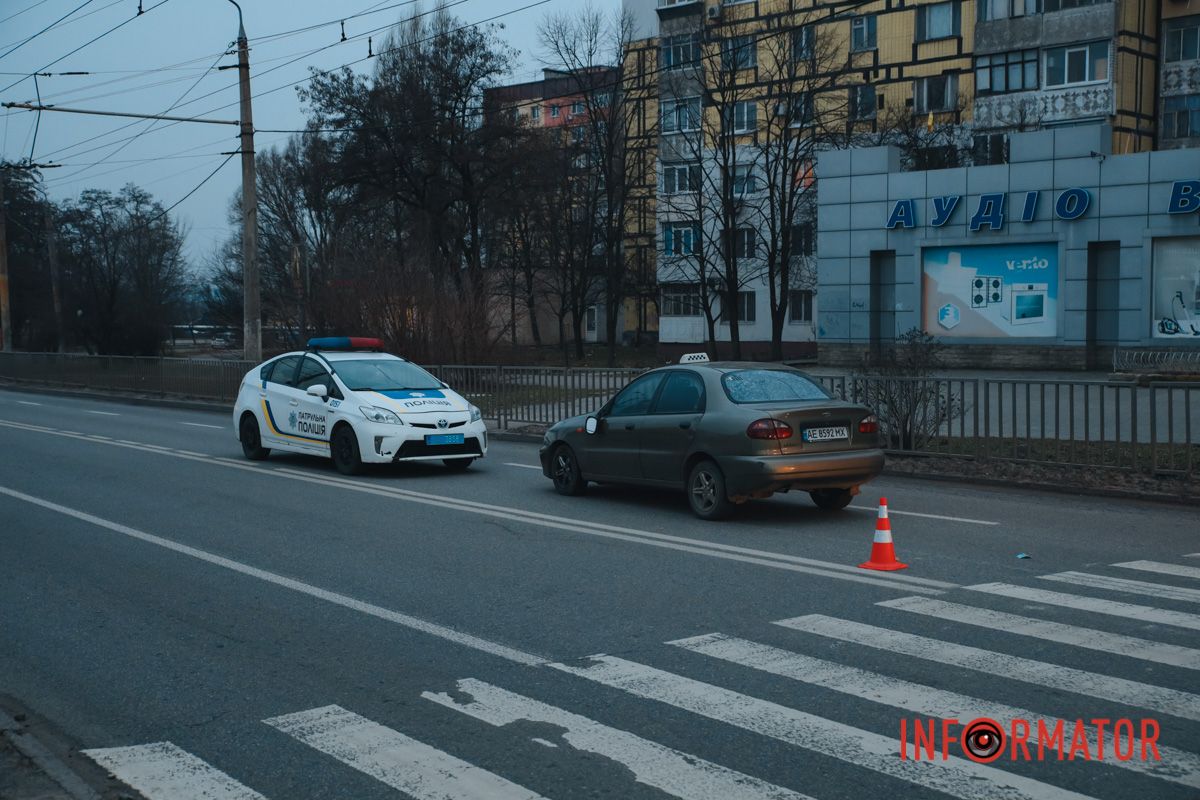 Водій рухався зі сторони Донецького шосе по вулиці Марії Лисиченко