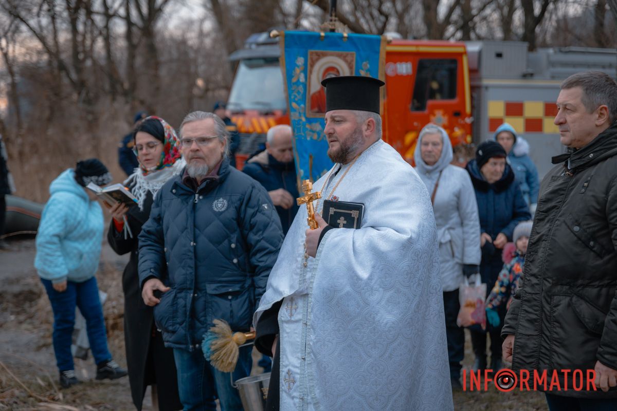 Там священнослужитель також провів церемонію освячення води
