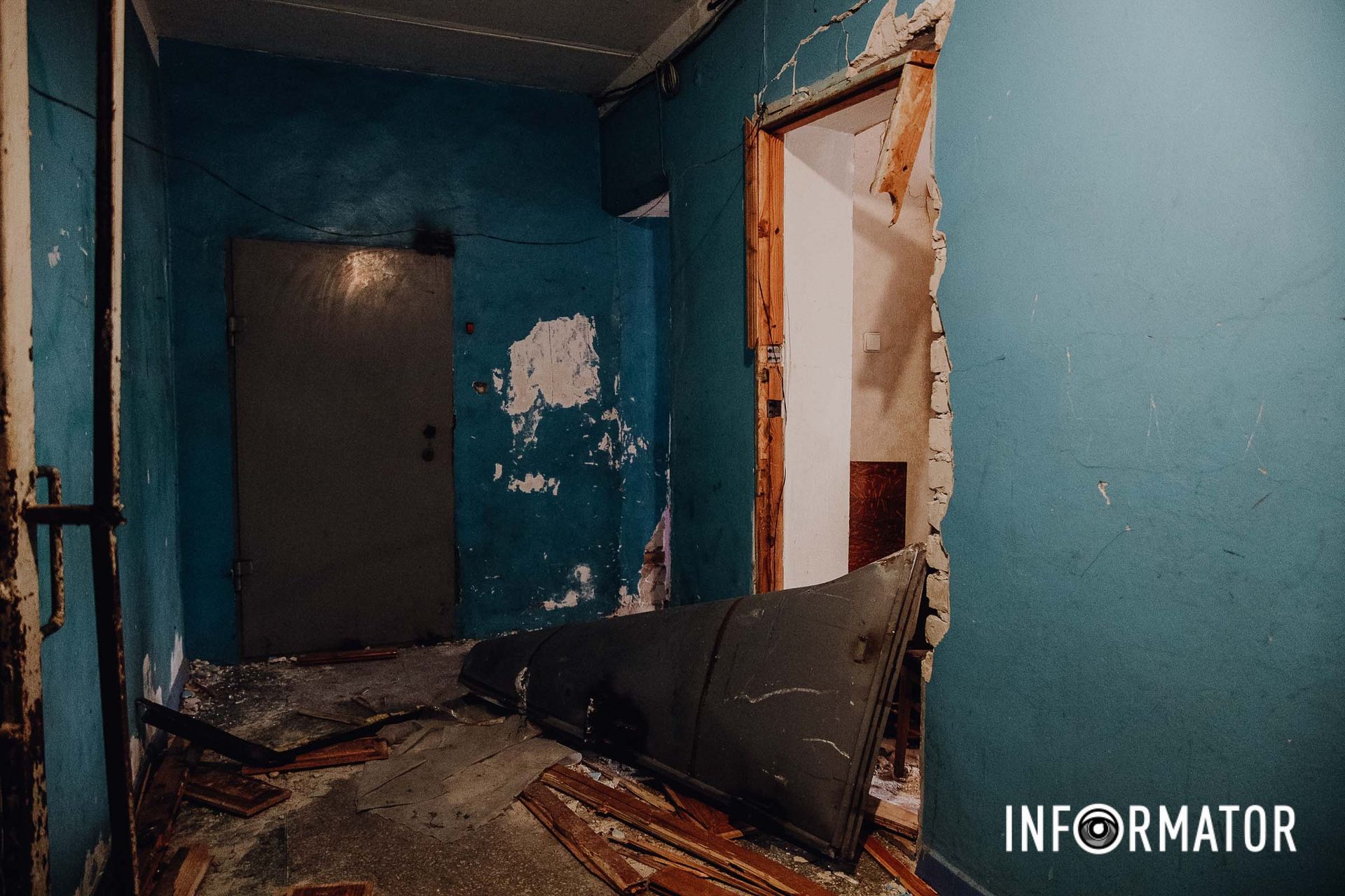 Так виглядає зараз під'їзд гуртожитка