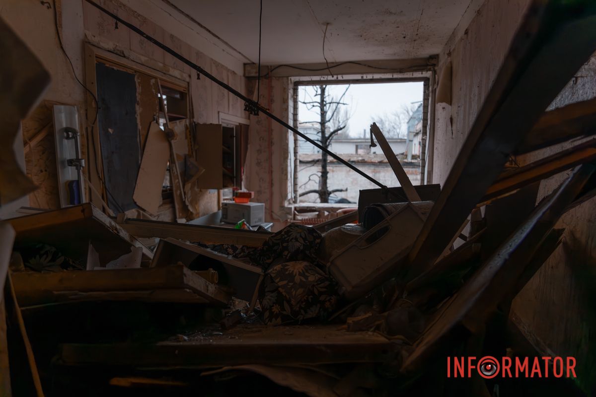 В середине общежития