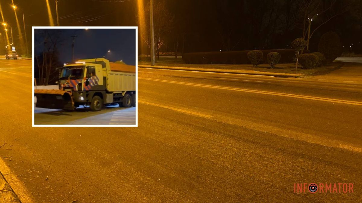 “Скляні” дороги та затримки транспорту: Дніпро накрив крижаний дощ зі снігом