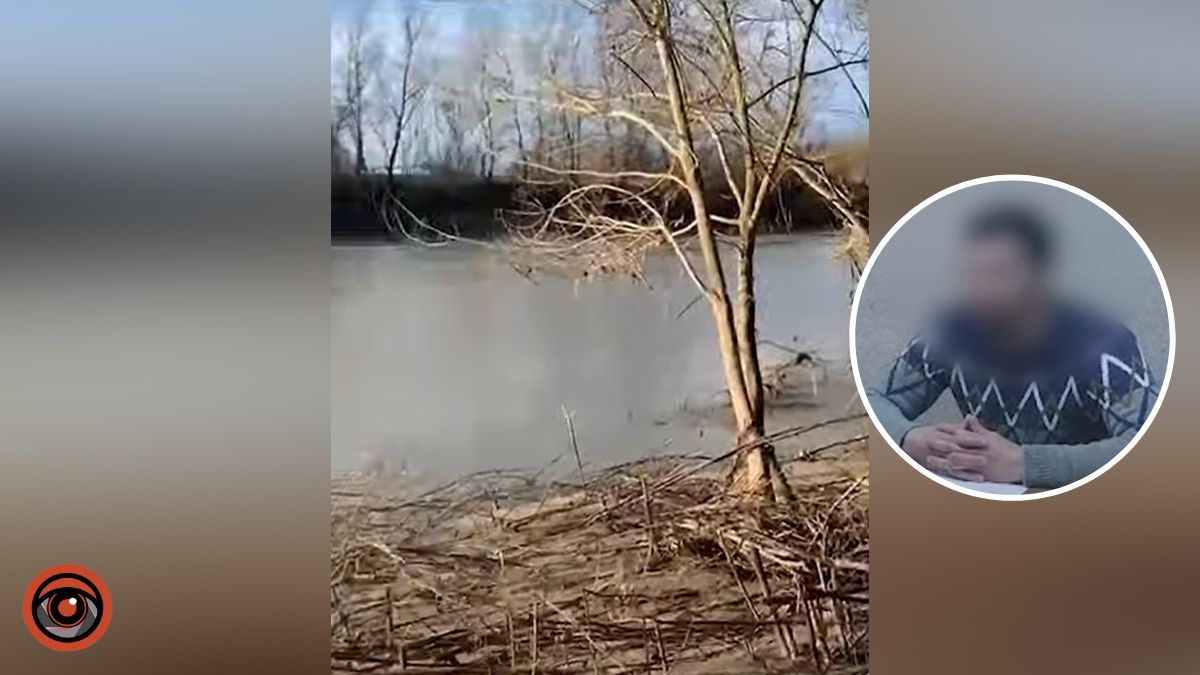 “Вода холодна, ледь не потонув”: “стрімер” із Дніпра намагався переплисти Тису та втекти до Угорщини