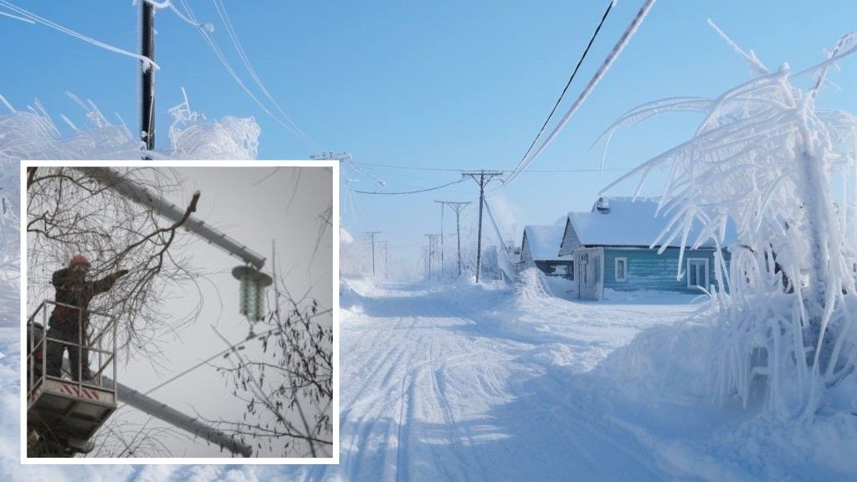 Оледенение проводов: в Днепропетровской области без электроснабжения остались 197 населенных пунктов