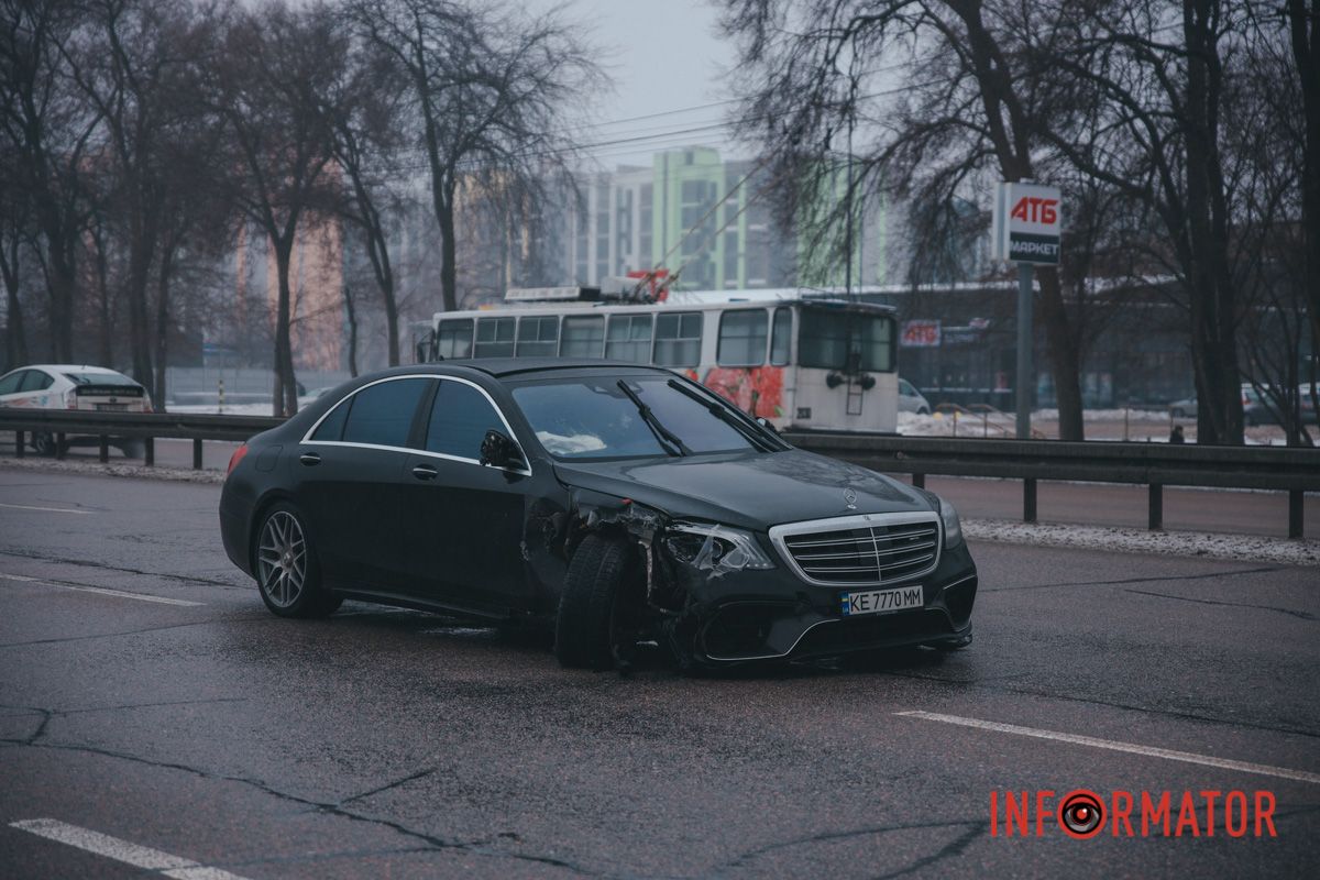 Пошкодження Mercedes 