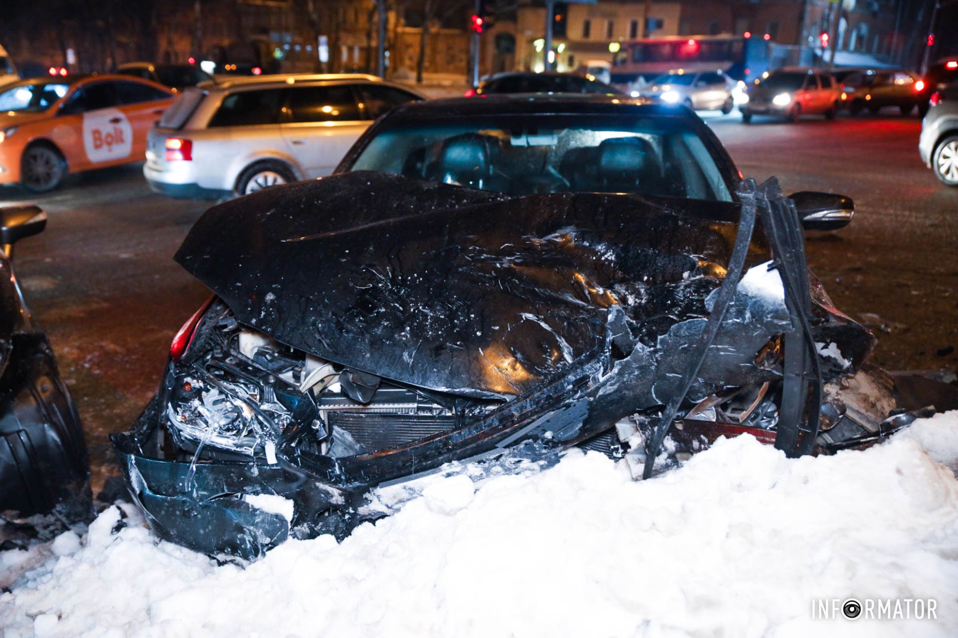 Аварія трапилася близько 17:10 Аварія трапилася близько 17:10