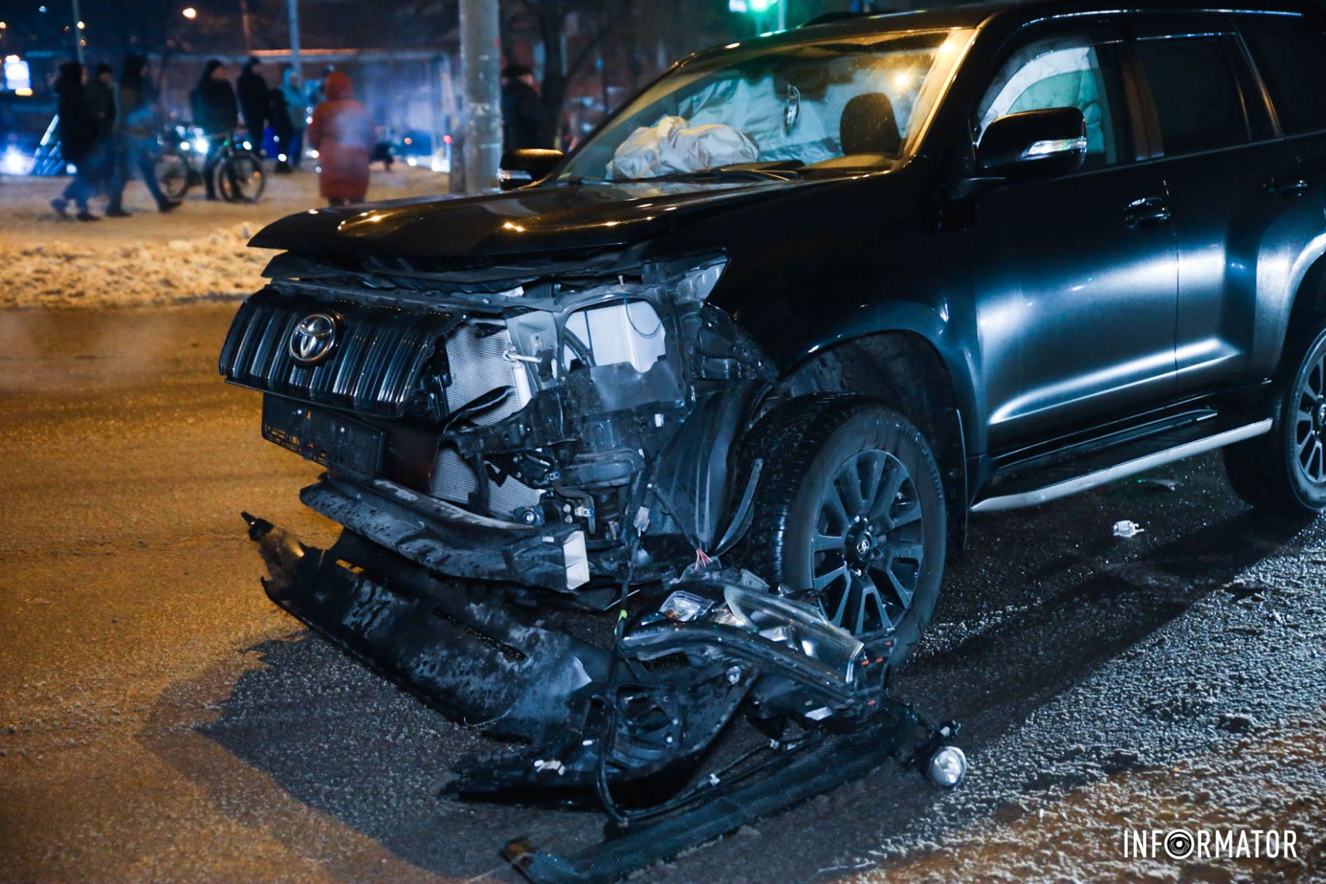 Потрійна ДТП на проспекті Олександра Поля Потрійна ДТП на проспекті Олександра Поля