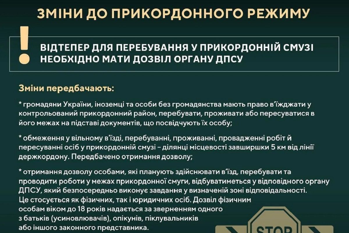 Нововведення біля кордону