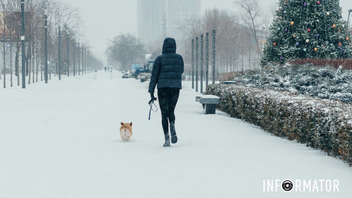 Погода на 15 января: в Днепре будет облачно и ожидается мокрый снег