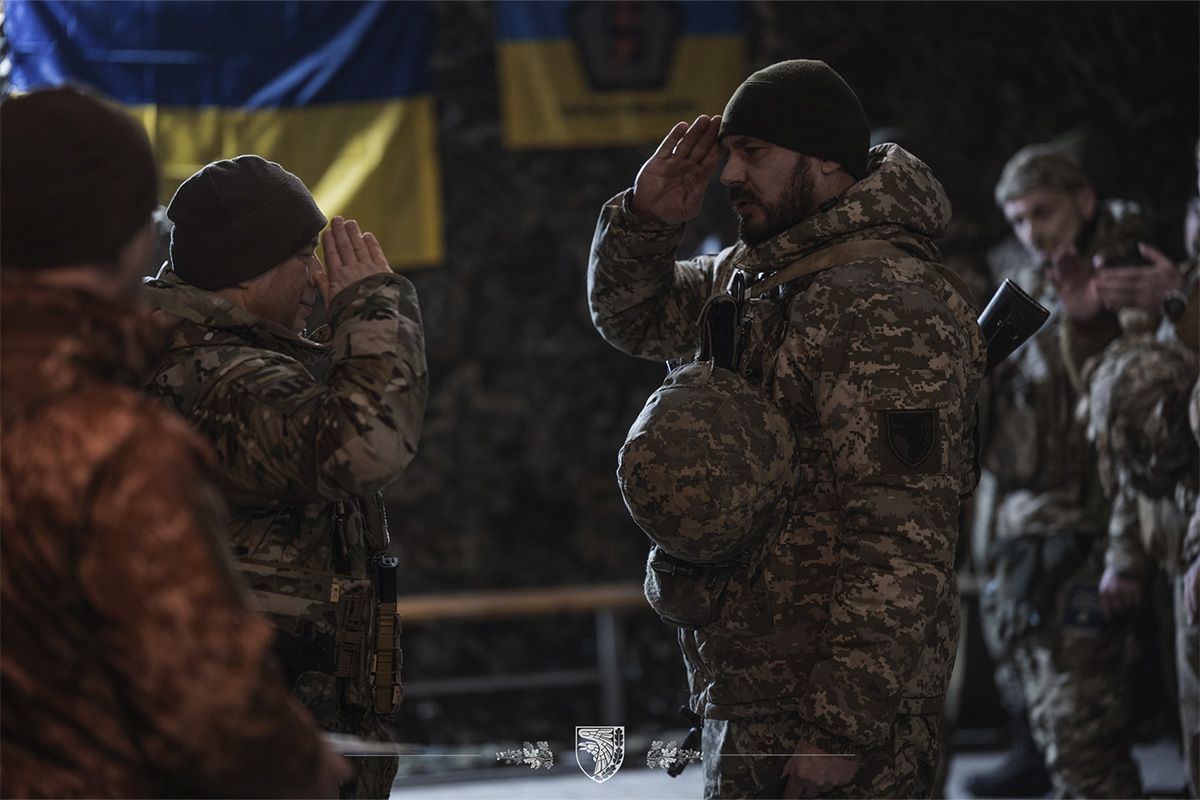 Генерал-полковник відзначив мужність, яку проявили бійці