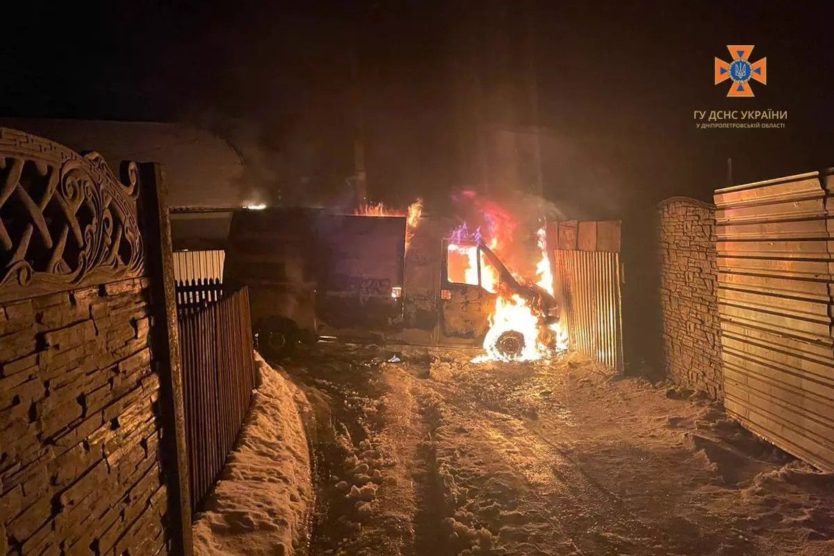 Горел фургон Peugeot Boxer Горел фургон Peugeot Boxer