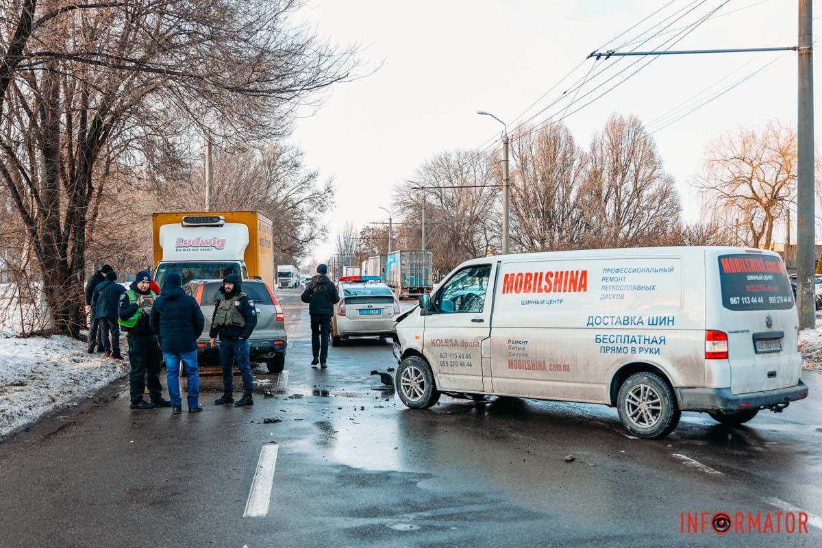 У середу, 17 січня, на вулиці Березинській аварія