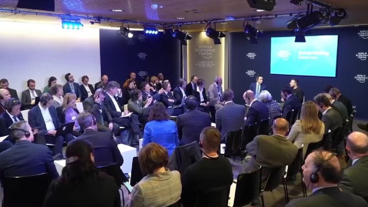 Зеленский в Давосе Зеленский в Давосе