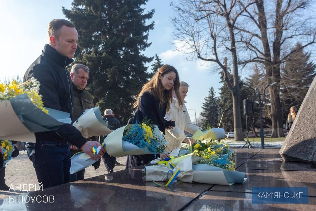 У заході брали участь начальник Кам’янської РВА Олег Гапіч та мер міста Андрій Білоусов У заході брали участь начальник Кам’янської РВА Олег Гапіч та мер міста Андрій Білоусов