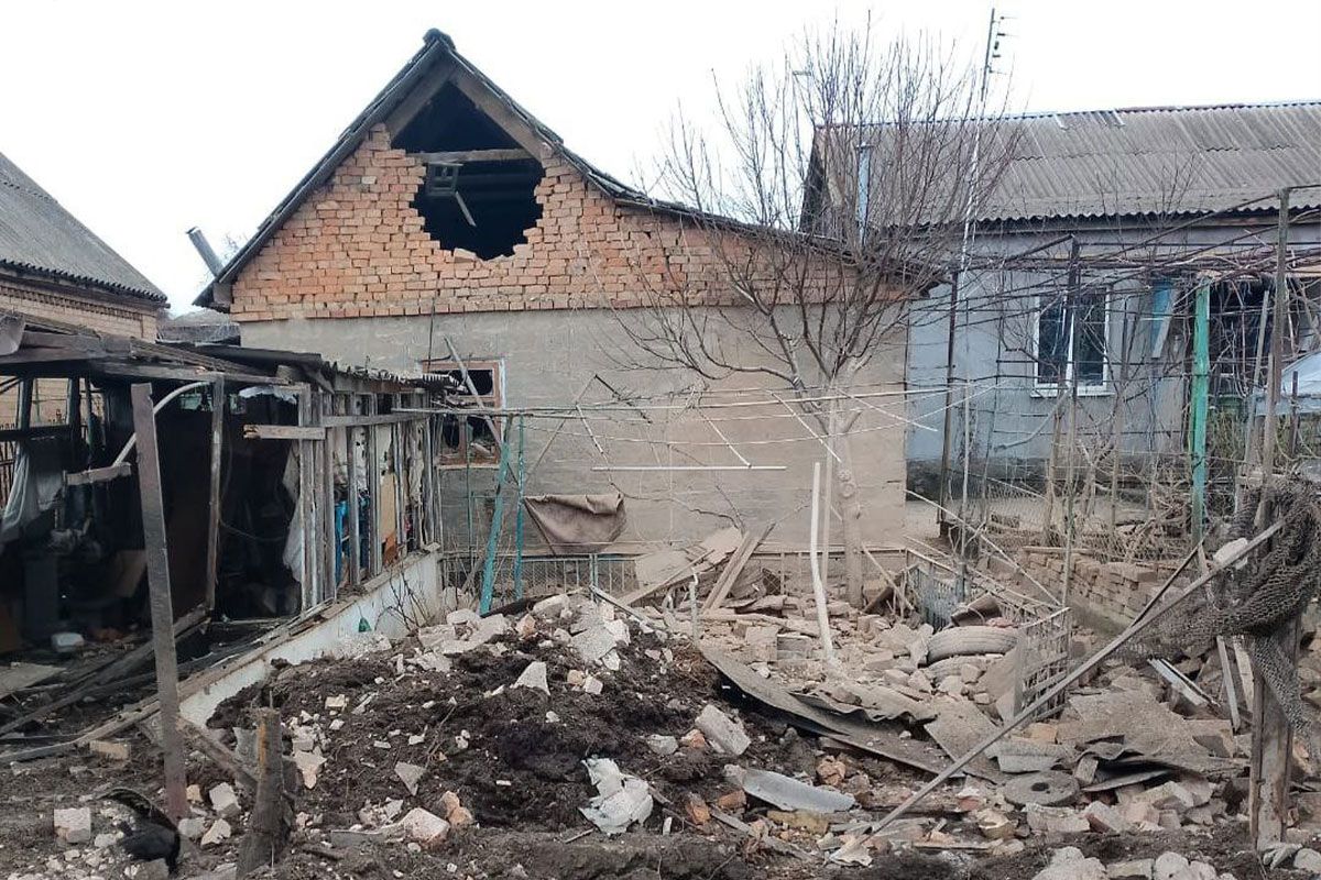 Нікополь, Мирівську та Марганецьку громаду армія рф атакувала чотирма дронами-камікадзе