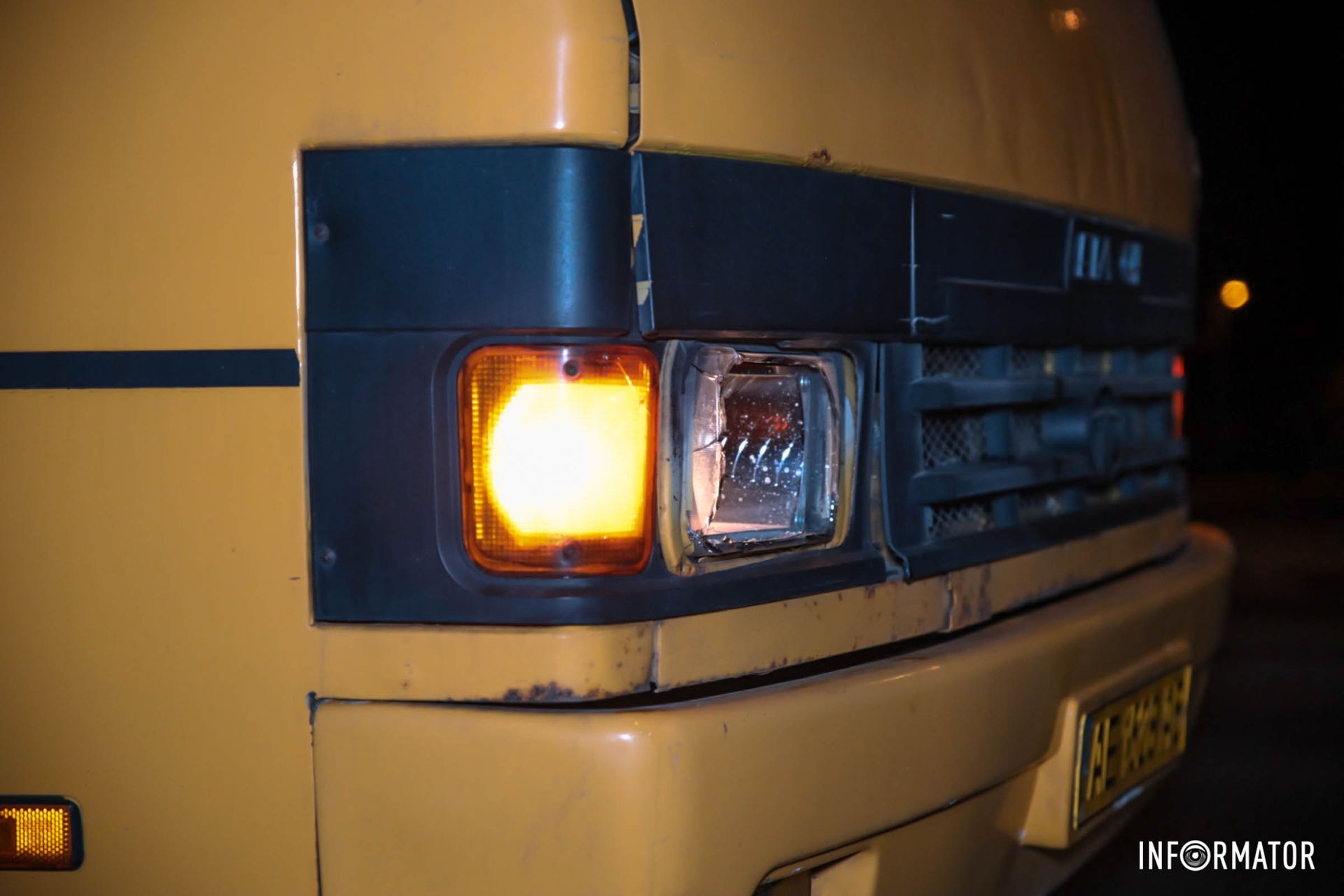 Маршрутка рухалася по проспекту Богдана Хмельницького зі сторони 3-го Тополя