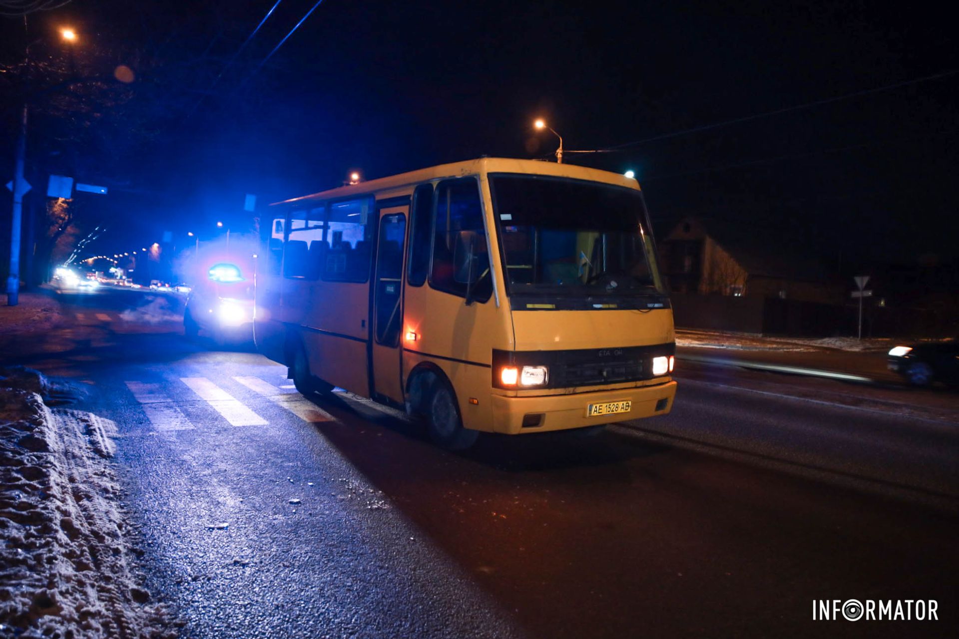 Тут автобус №34 збив жінку, яка переходила дорогу на пішохідному переході