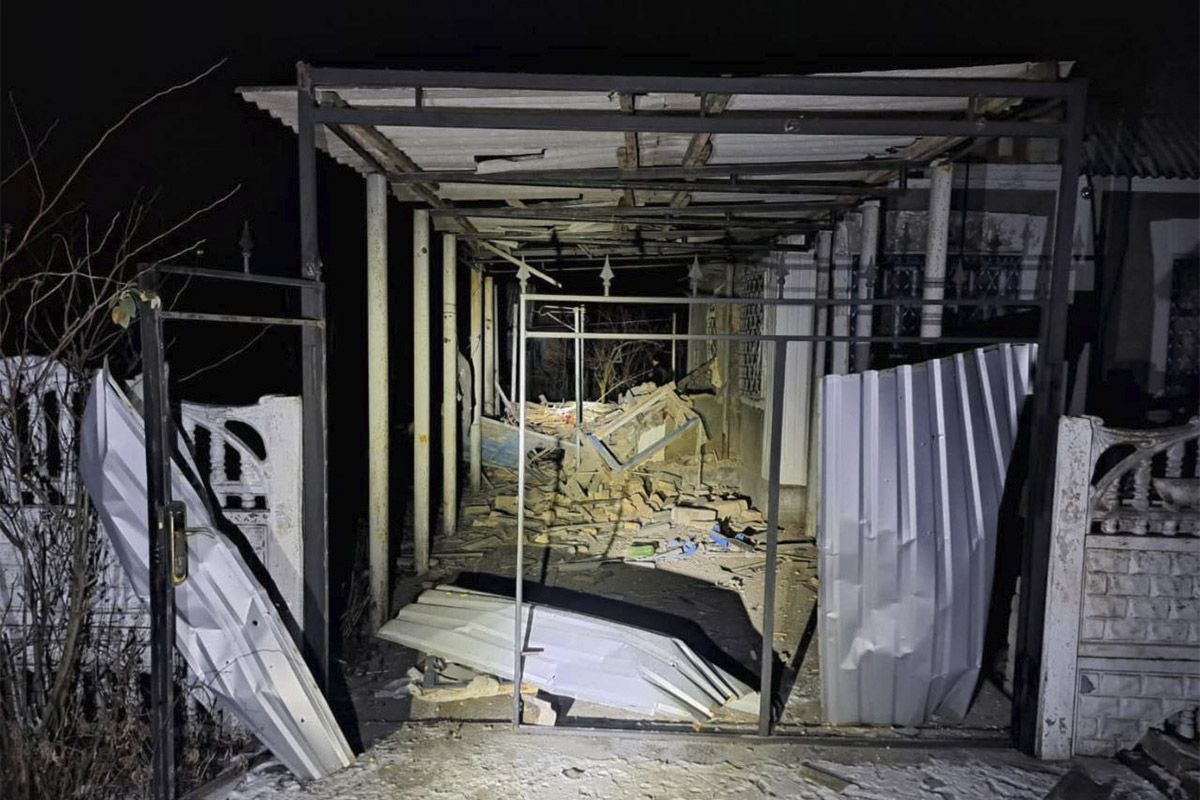 Вечером 23 января войска России трижды обстреляли Никопольский район