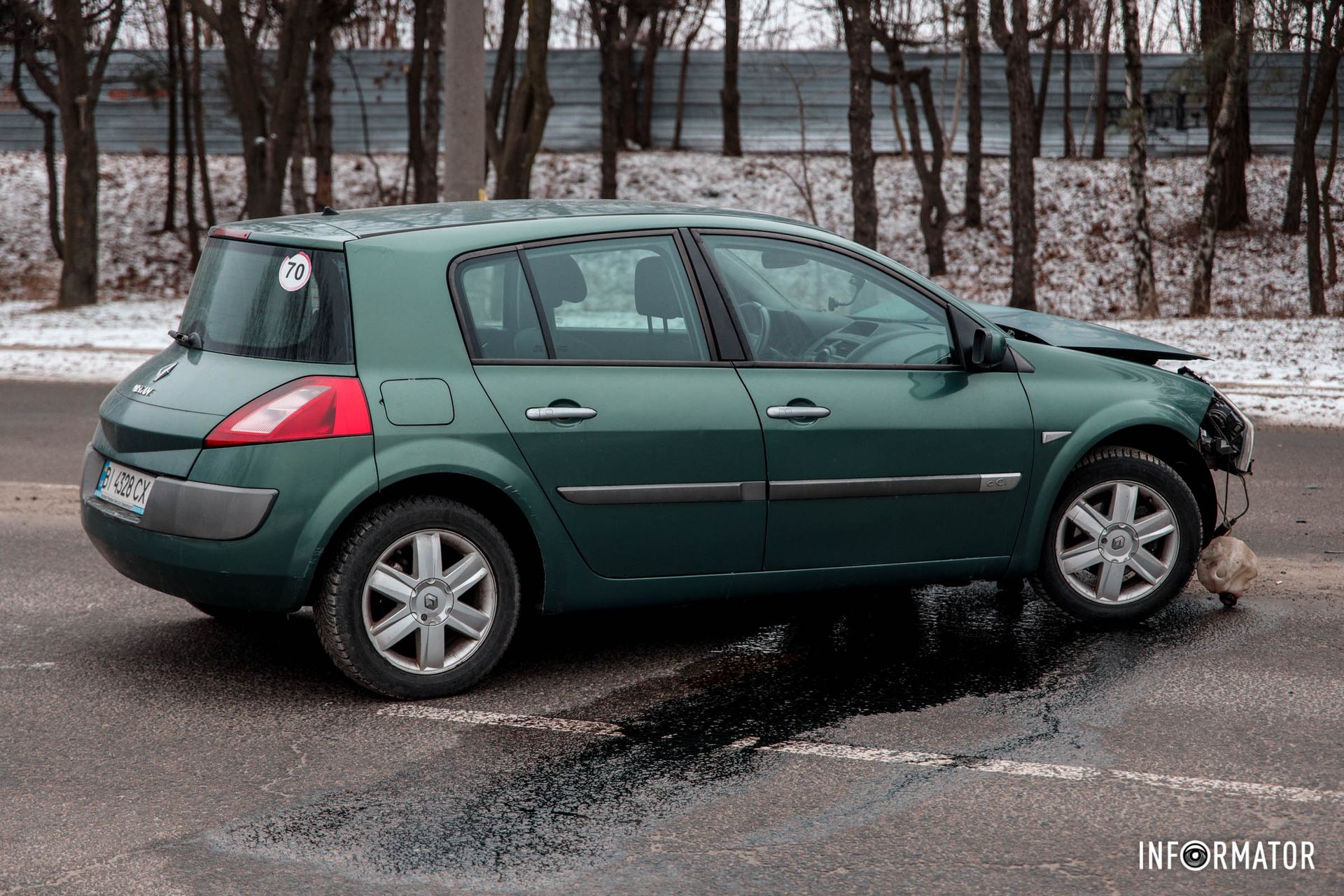 Станом на 10:20, на місці події працюють патрульні