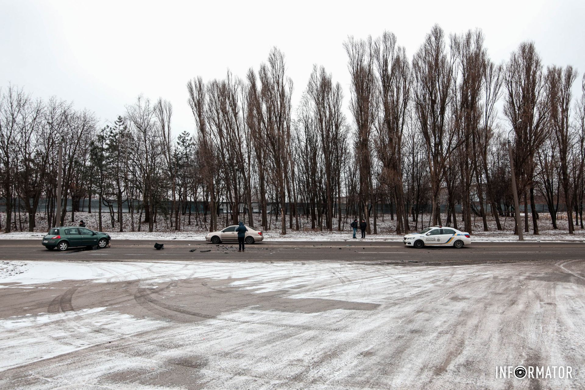 У Дніпрі на вулиці Космічній сталася аварія