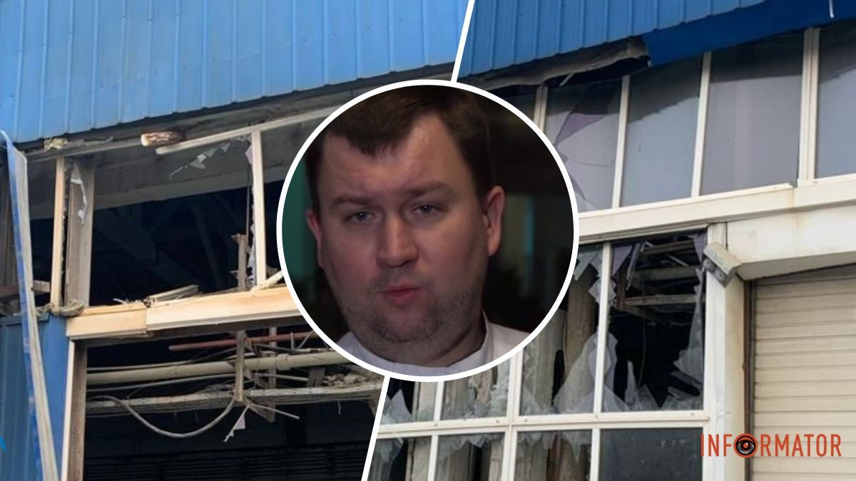В Днепре обломки сбитой российской ракеты упали на предприятие: как себя чувствует пострадавший мужчина