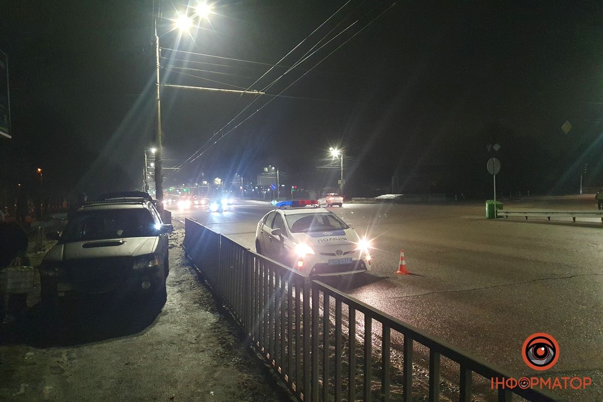 На месте работают патрульные, никто не пострадал