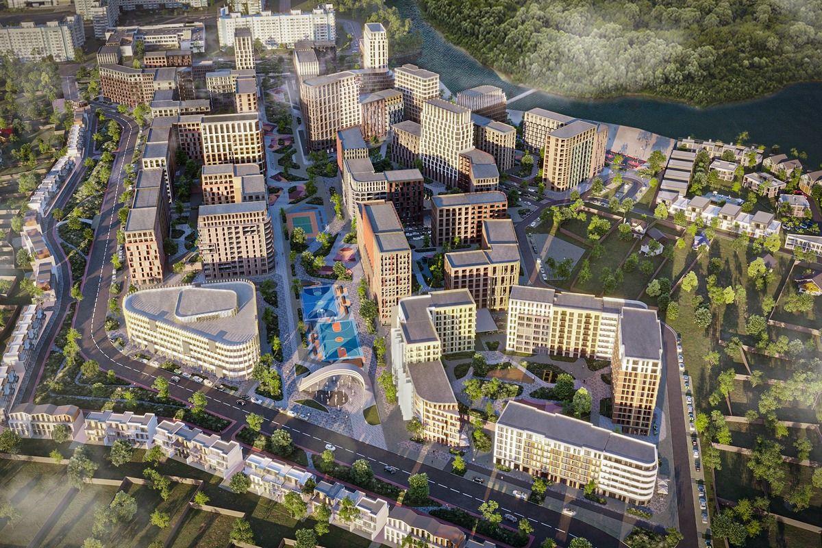 Так может выглядеть новый микрорайон рядом с Ломовским Так может выглядеть новый микрорайон рядом с Ломовским