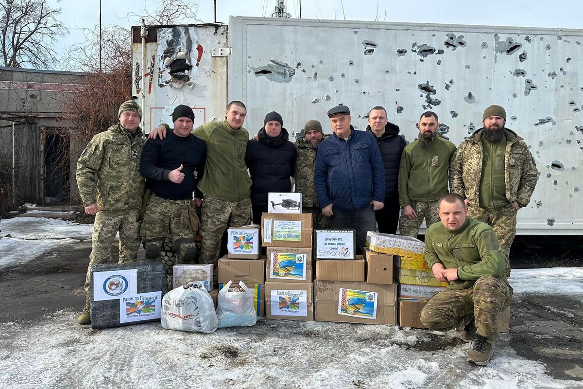Андрей Билоусов побывал у бойцов из Каменского