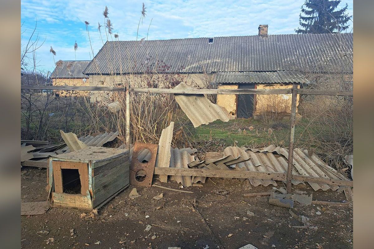 Истерзаны несколько хозяйственных сооружений, грузовик и трактор. Истерзаны несколько хозяйственных сооружений, грузовик и трактор.