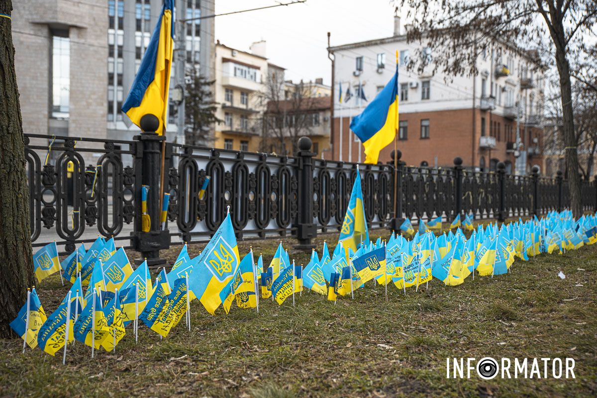 У такий спосіб активісти хочуть нагадати про подвиг наших Захисників У такий спосіб активісти хочуть нагадати про подвиг наших Захисників