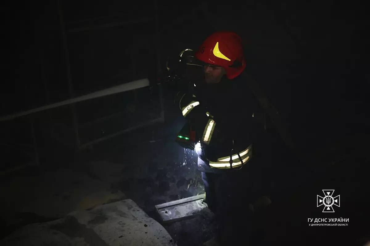 6 лютого на вулиці Бориса Кротова сталася пожежа