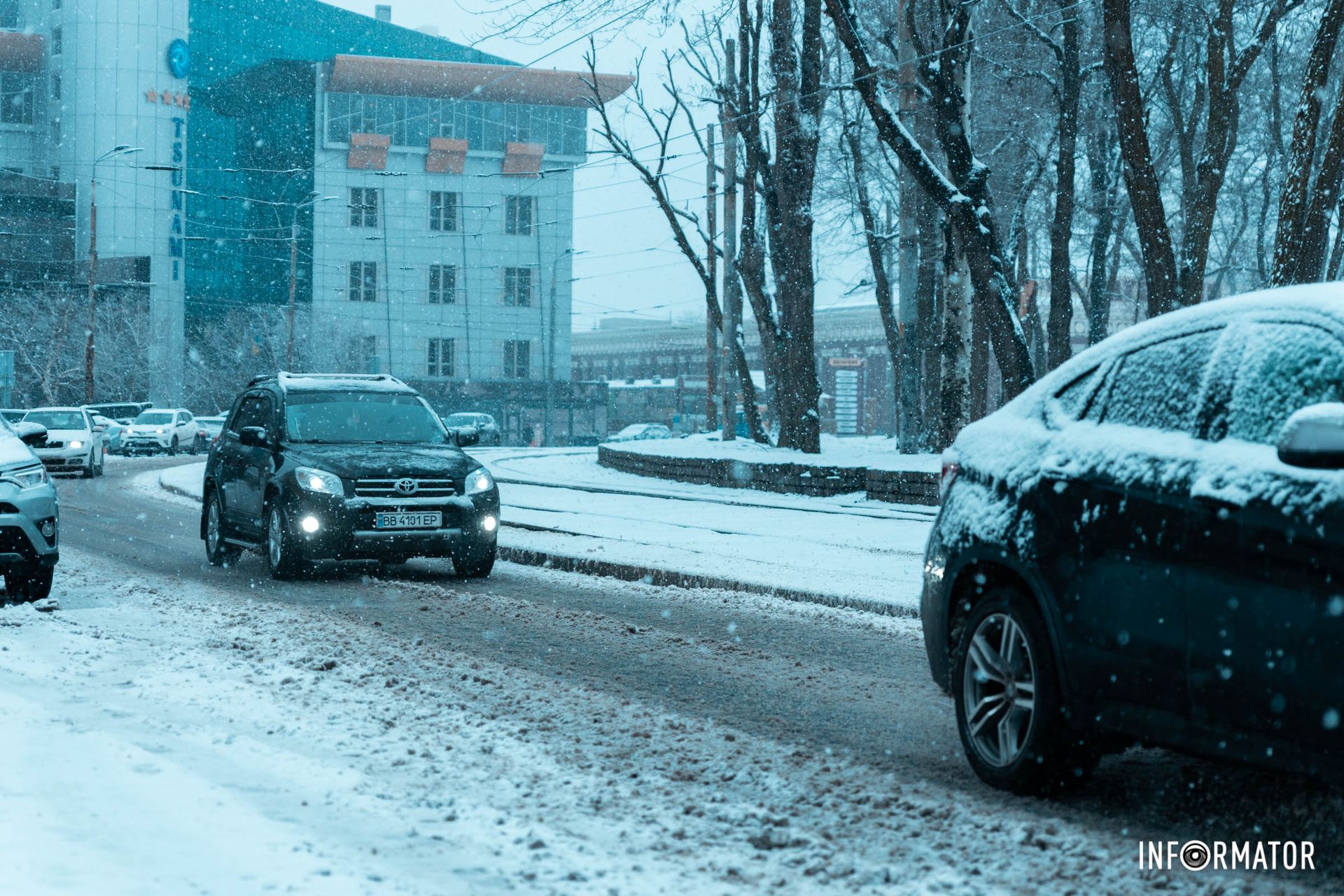 Зима вкрила місто 9 лютого