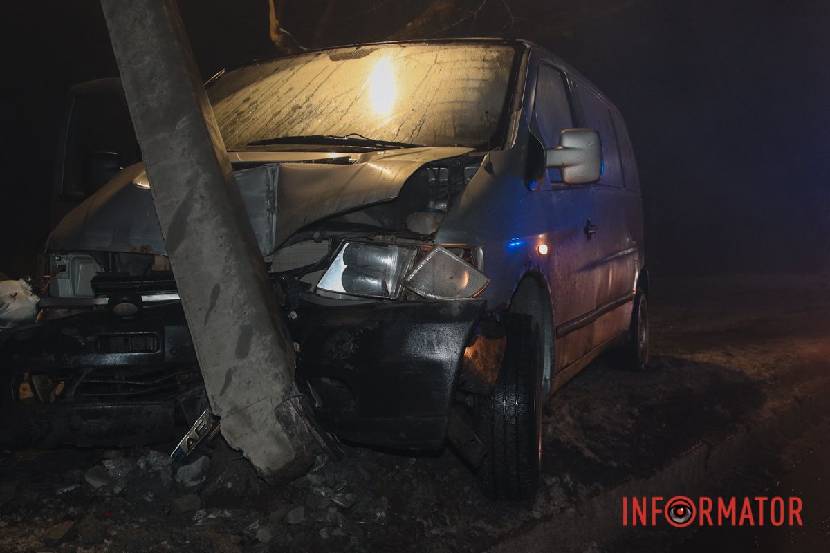 Водій зник з місця аварії