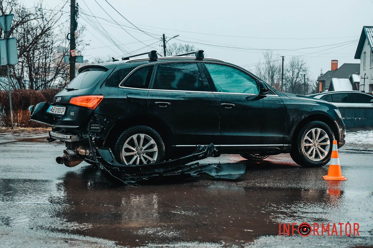 Дорогу не поділили Volkswagen та Audi