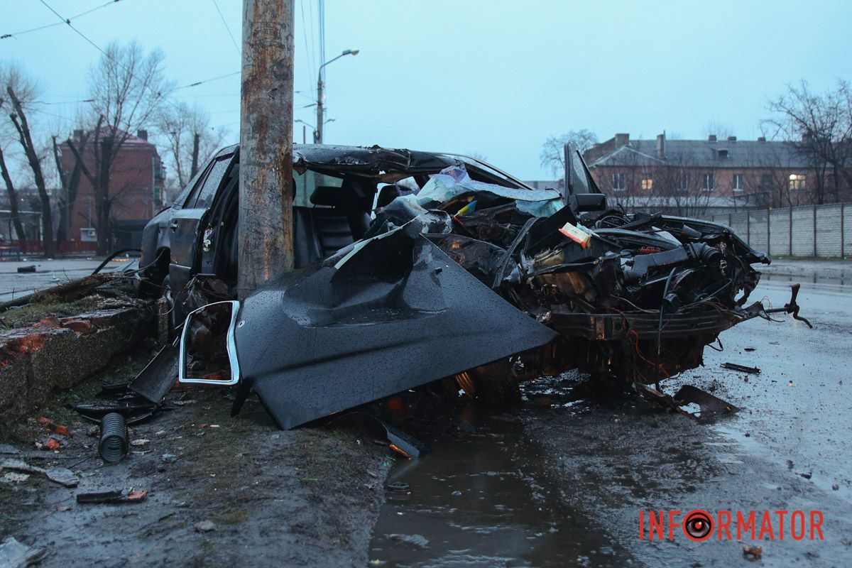 У суботу, 10 лютого, у Дніпрі, на вулиці Зимових Походів (колишня Молодогвардійська), сталася ДТП