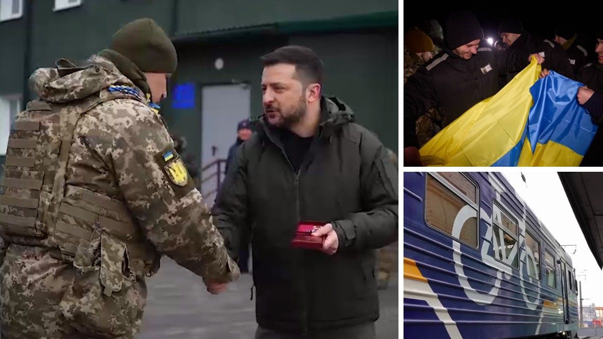 Вручення нагород Захисникам неба, повернення воїнів з полону та модернізована електричка: топ гарних новин тижня