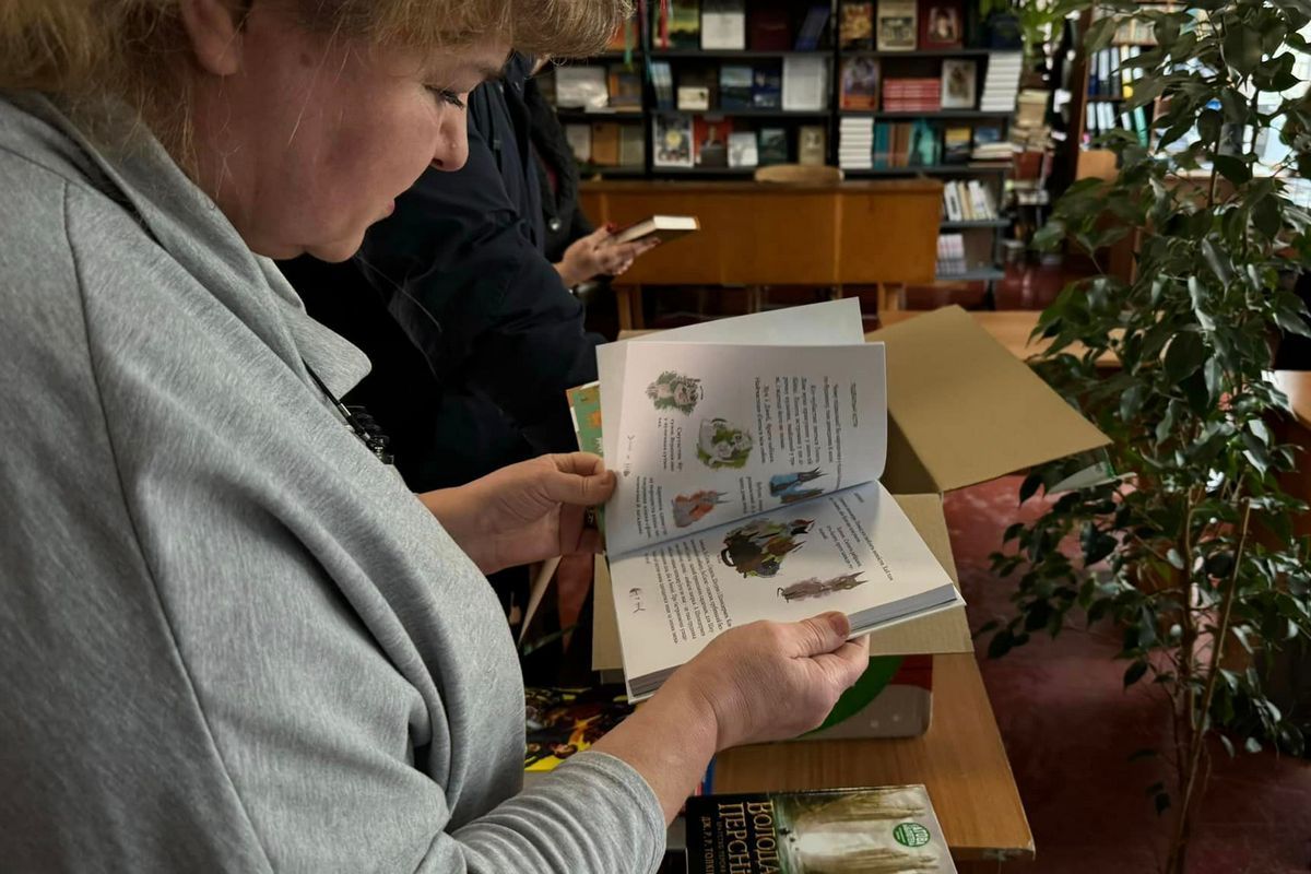 Проєкту «Татова бібліотека» в дії