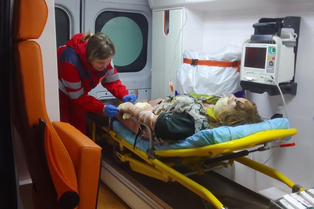 Постраждала жінка Постраждала жінка