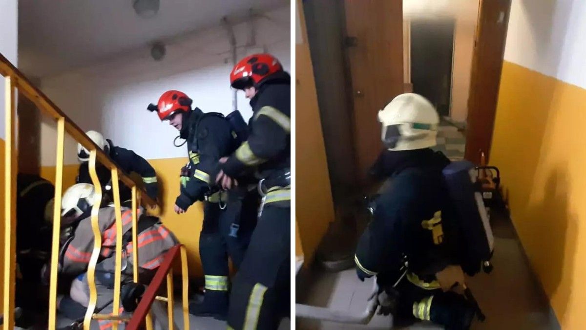 У Дніпрі на проспекті Героїв горіла квартира: надзвичайники врятували чоловіка