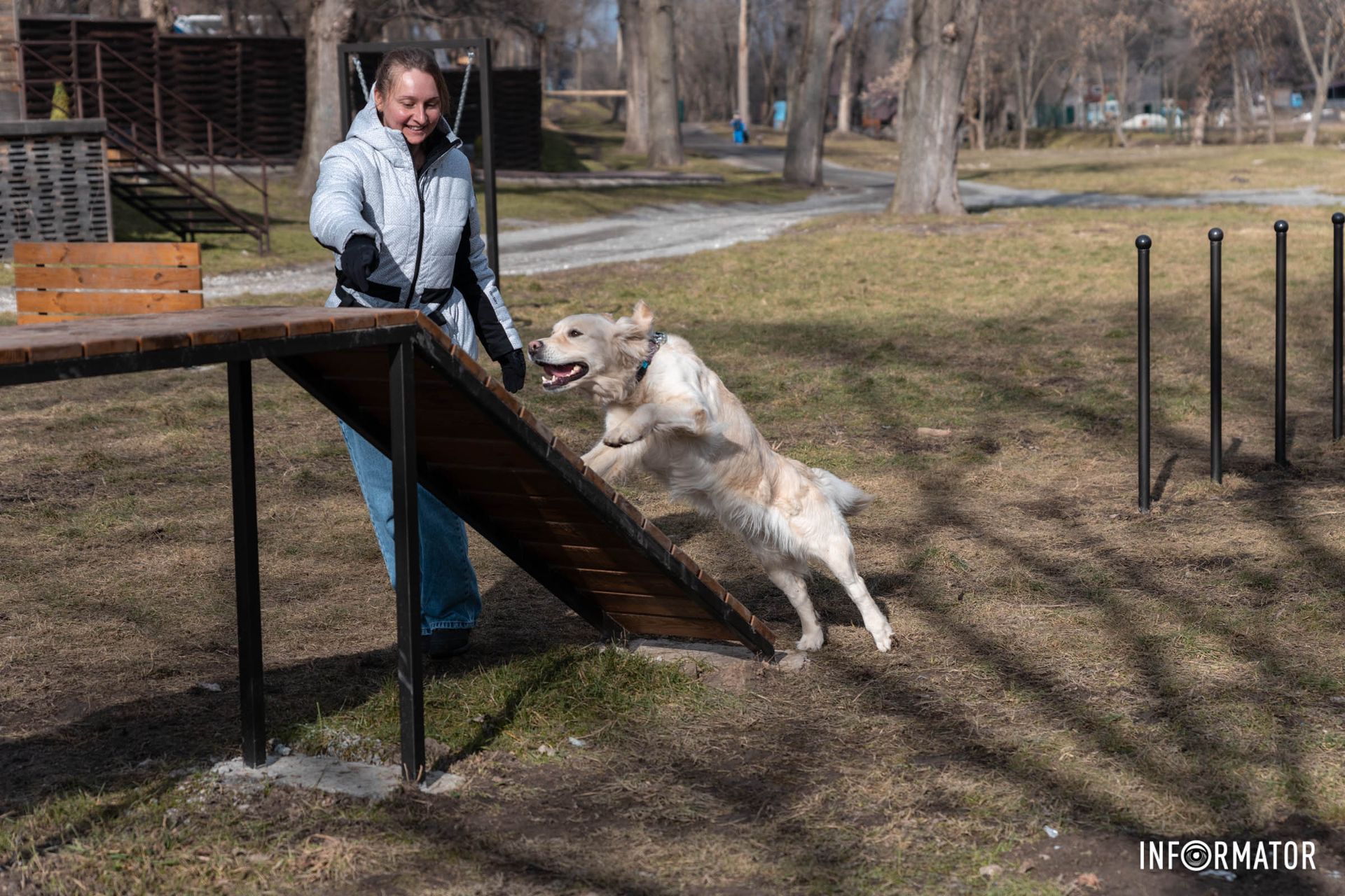 20 лютого на майданчику ми зустріли перших відвідувачів