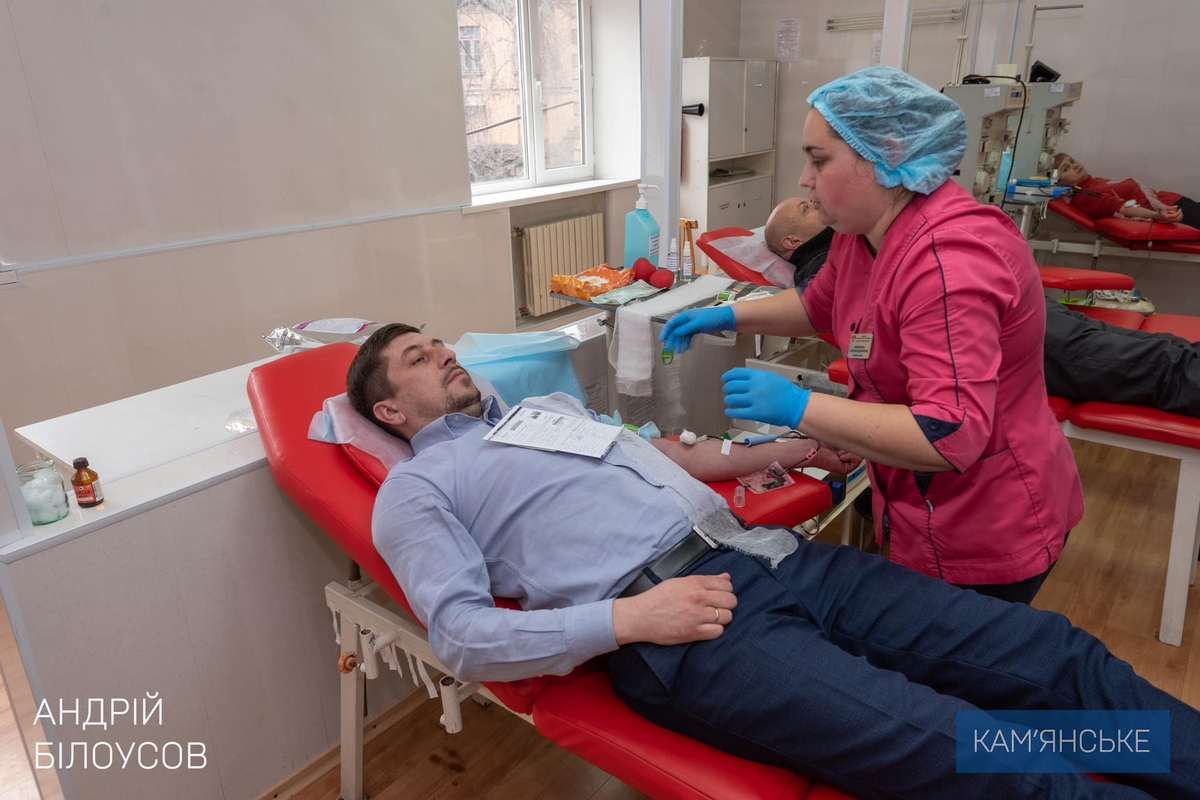 У Кам’янському пройшла донорська акція У Кам’янському пройшла донорська акція