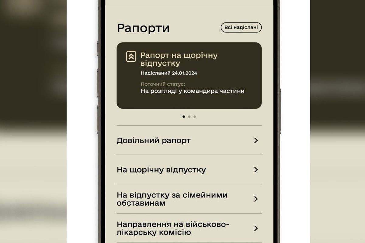 Впровадять електронні рапорти Впровадять електронні рапорти