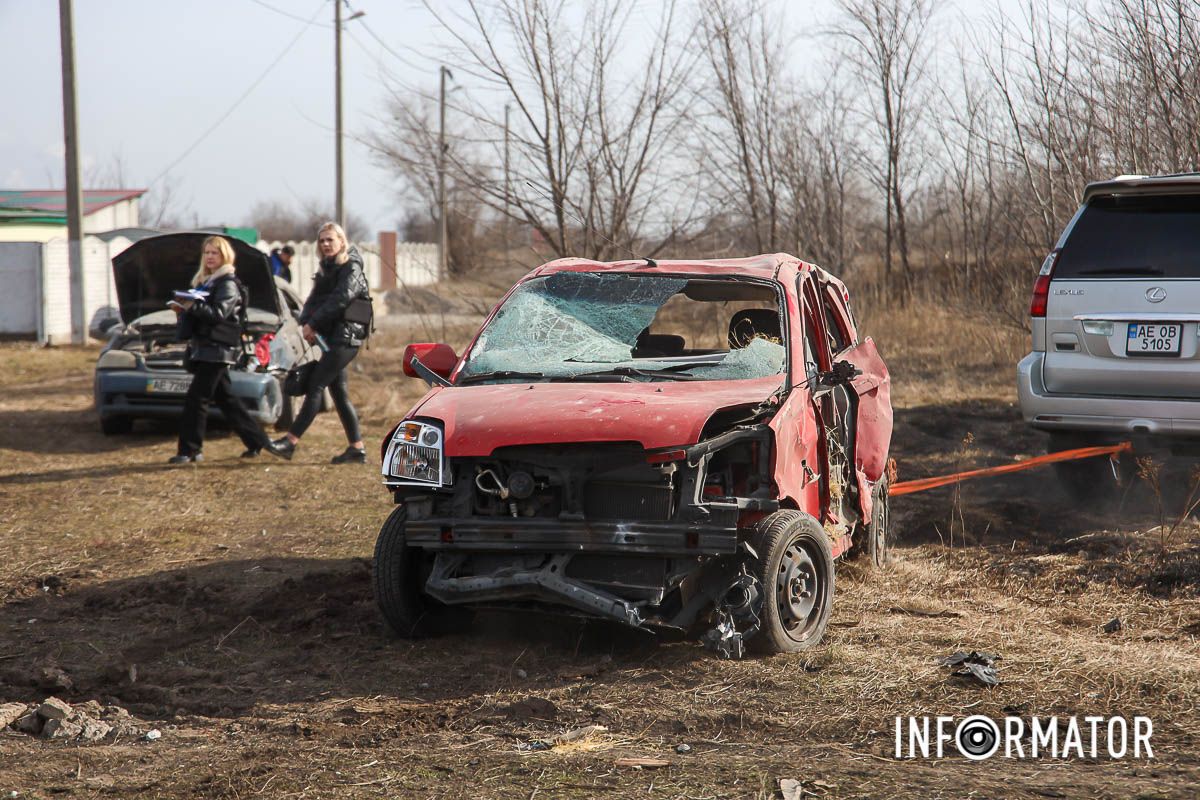 Разбитая машина