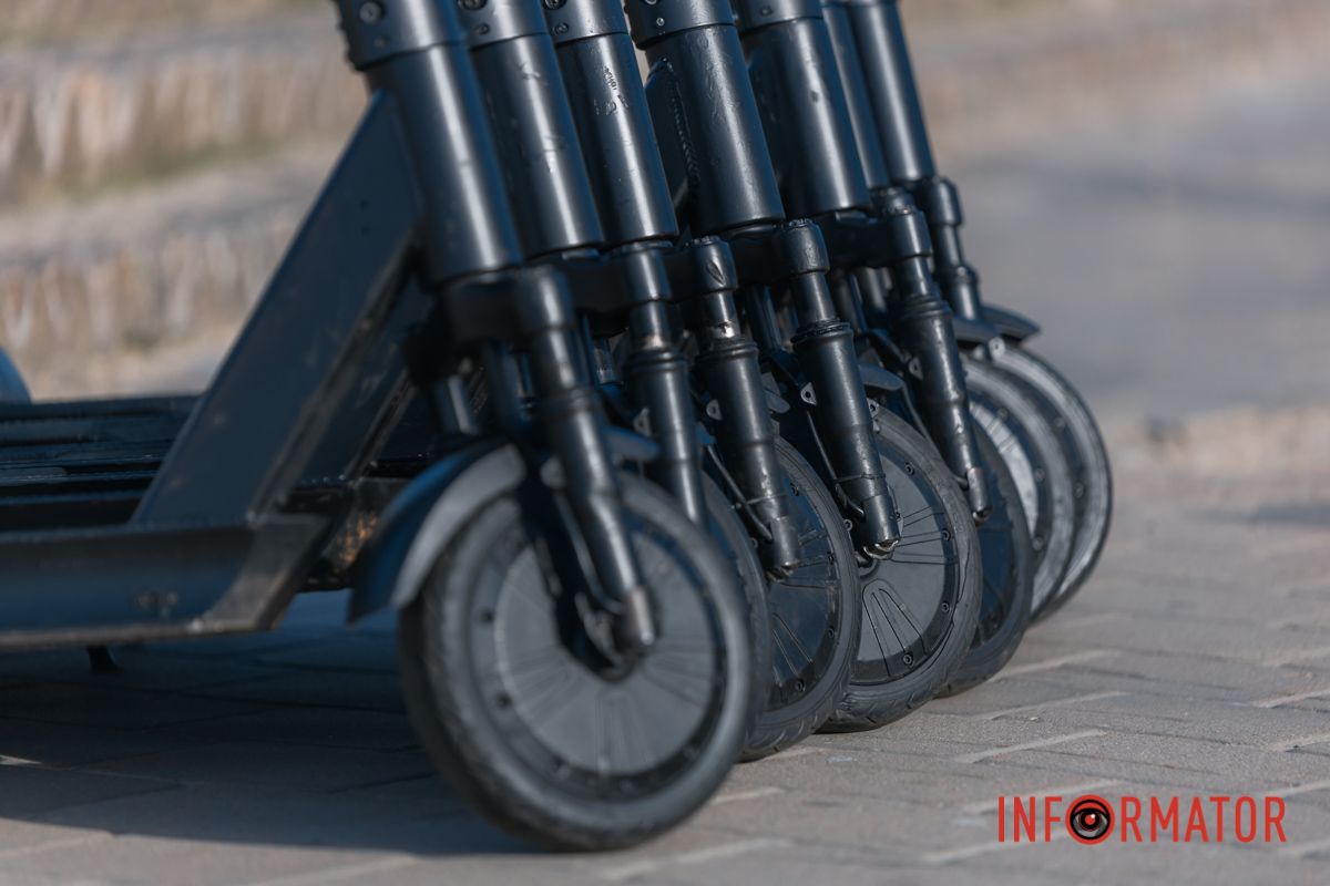 У Дніпрі побачили самокати фірми Jet