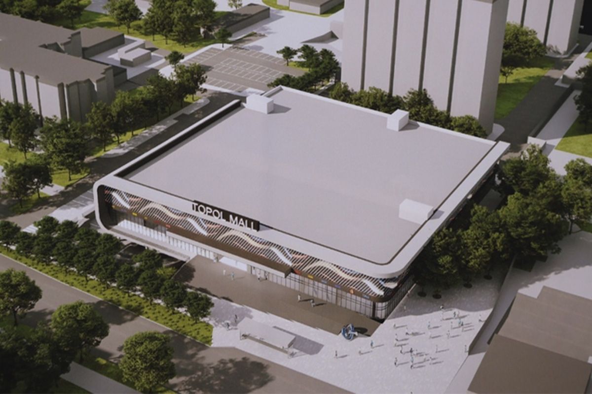 На очередном градсовете Днепра представили проект объекта и показали, как он будет выглядеть